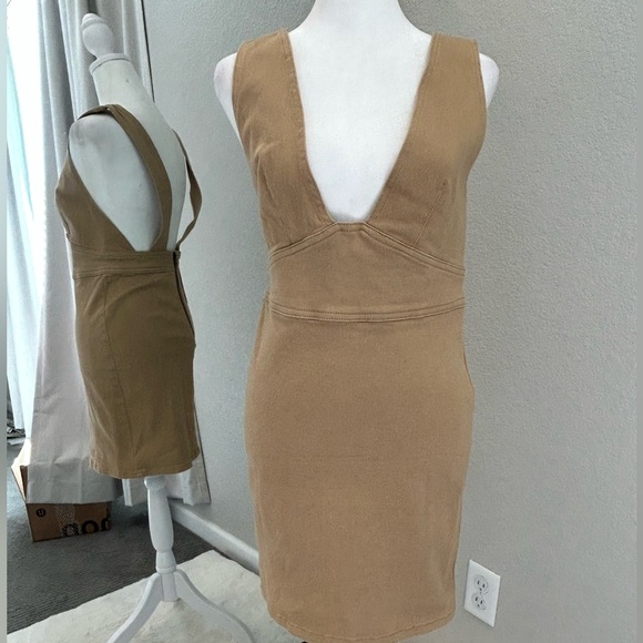 Mink pink denim dress - Picture 7 of 12